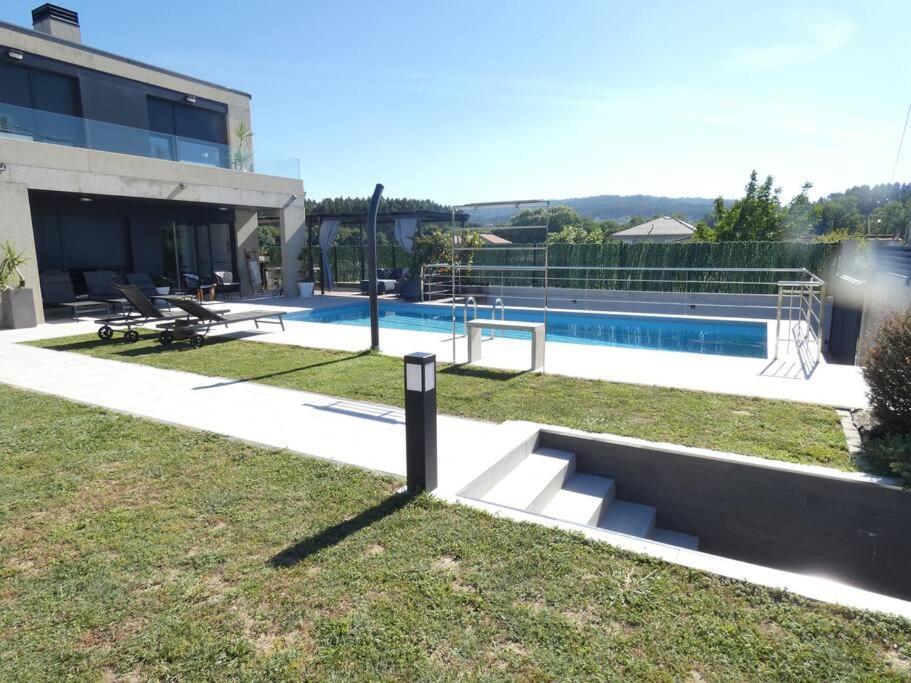 Chalet De Diseno Moderno En Sanxenxo Exteriér fotografie