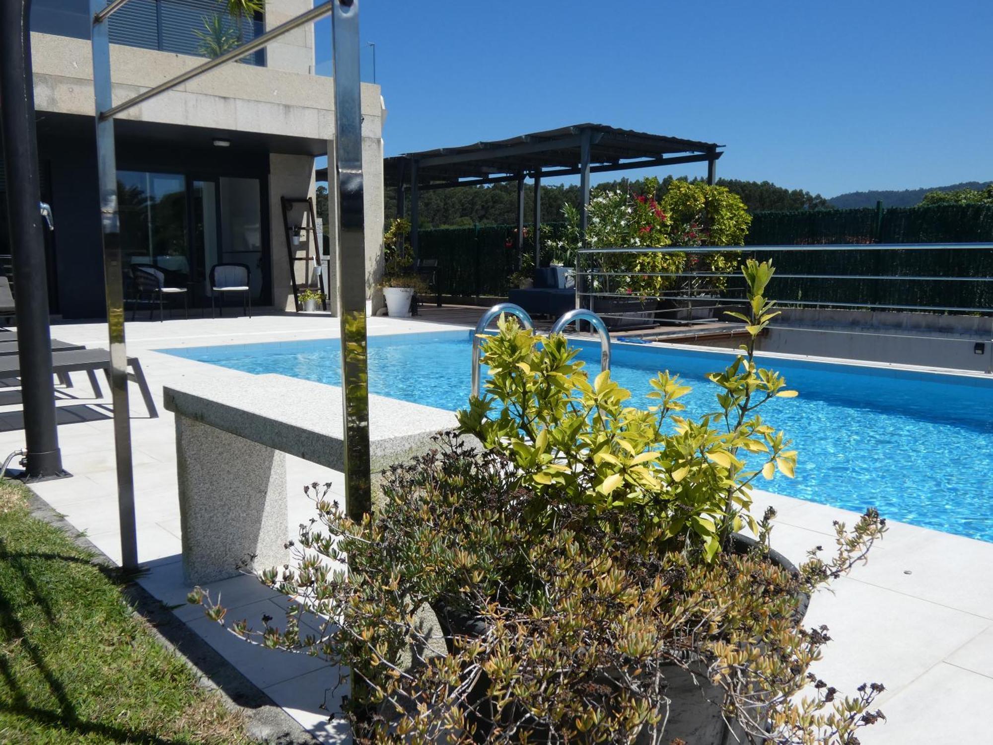 Chalet De Diseno Moderno En Sanxenxo Exteriér fotografie